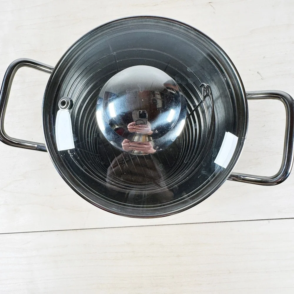 Asparagus Cooker Professional Stainless Steel Glass Top Tabletops Unlimited‎ Pot